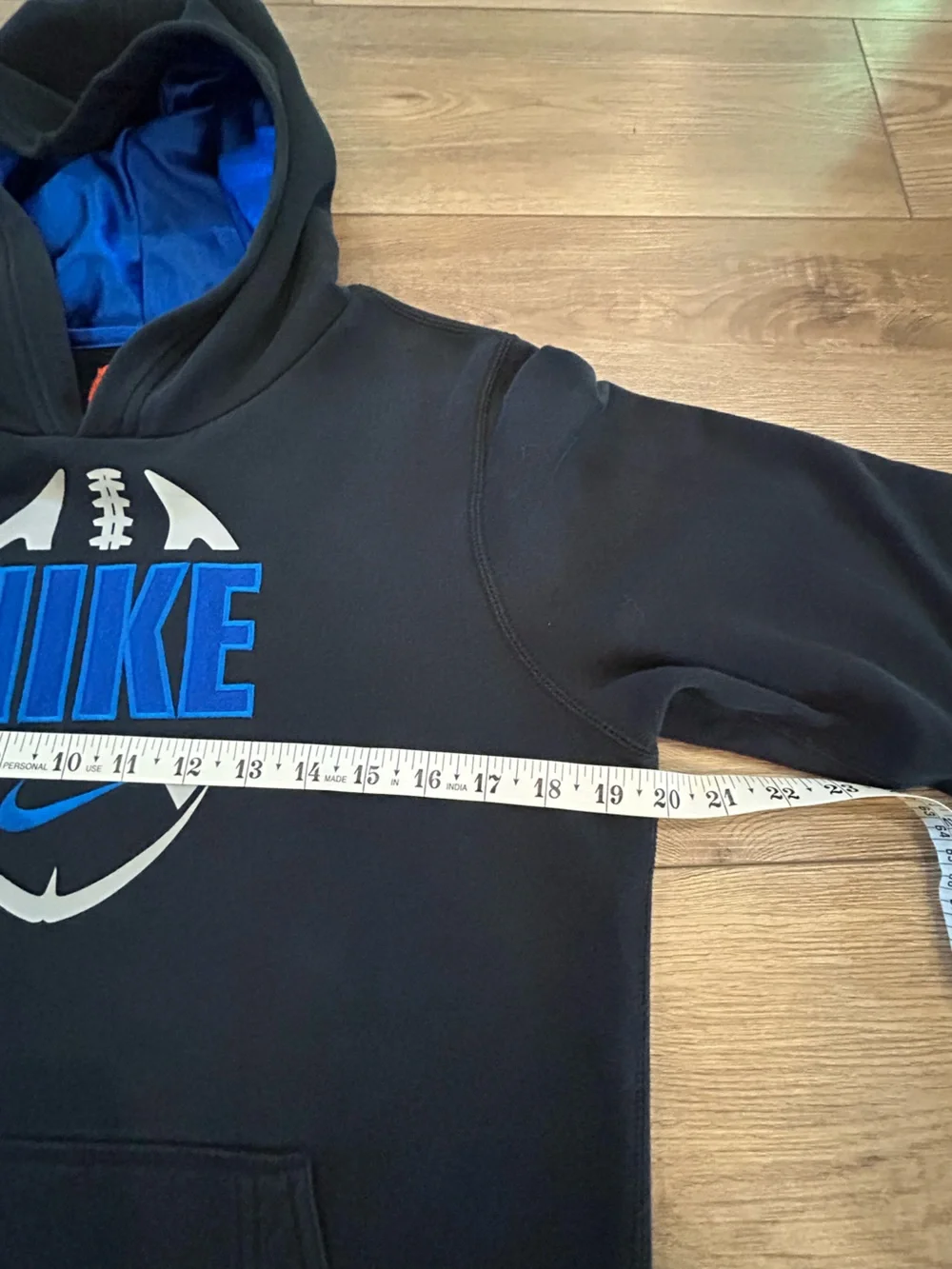 Nike The Athletic Dept Football Hoodie Y2K Pullover Sweatshirt Tagged Size L